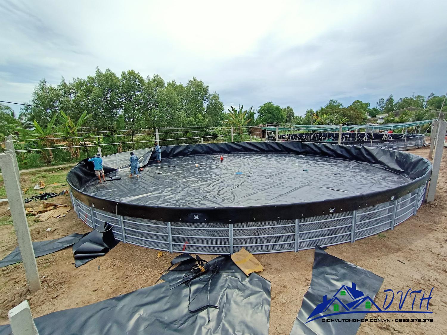 Thi công màng HDPE tại Quảng Ninh